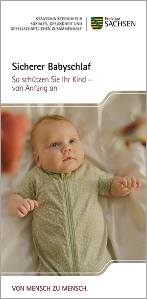 Cover zum Faltblatt »Babyschlaf«