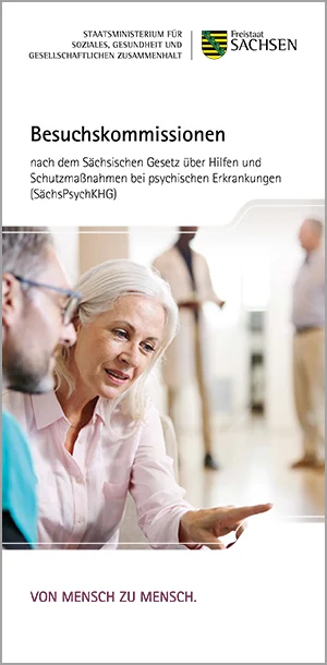 Cover zum Flyer "Besuchskommissionen"