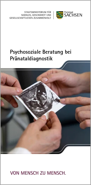 Flyer Informationen zur Pränataldiagnostik