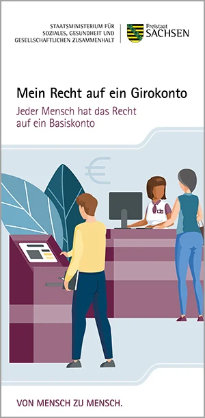Cover zum Faltblatt »Mein Recht auf ein Girokonto«