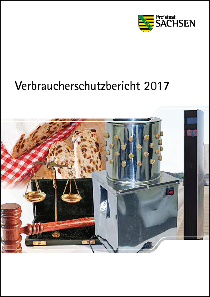 Titelbild des Berichtes. Zu sehen ist eine Fotocollage aus den verschiedenen Arbeitsfeldern.