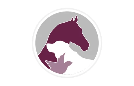 Icon: stilisierte Darstellung von einem Pferd, einem Hund und einem Vogel. Symbol für Tierschutz