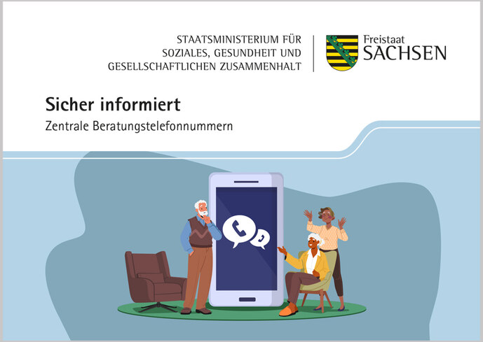 Cover der Broschüre "Sicher informiert"