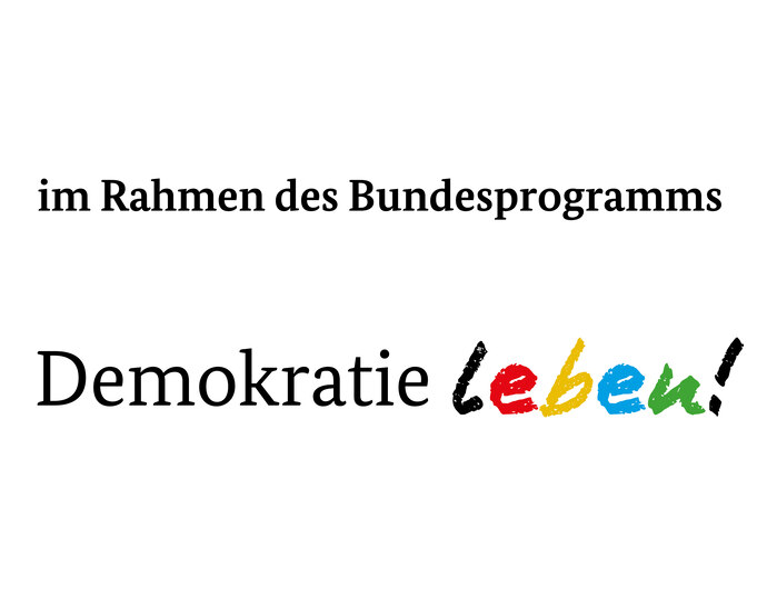 Logo des Bundesprogramms Demokratie leben!