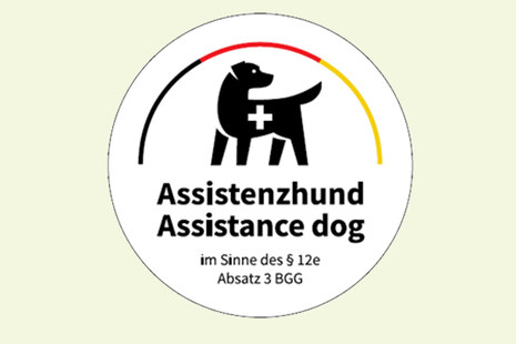 Assistenzhund Abzeichen