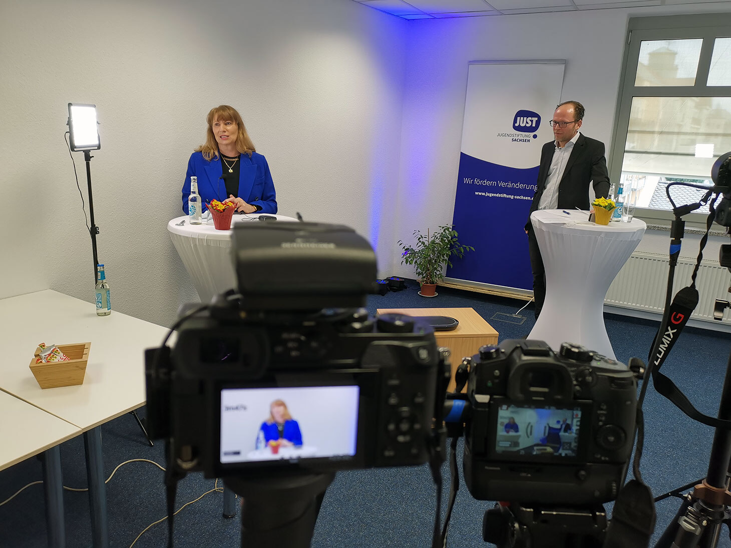Staatsministerin Petra Köpping spricht zur Eröffnung der Ehrenamtsagentur