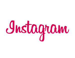 Schriftzug Instagram